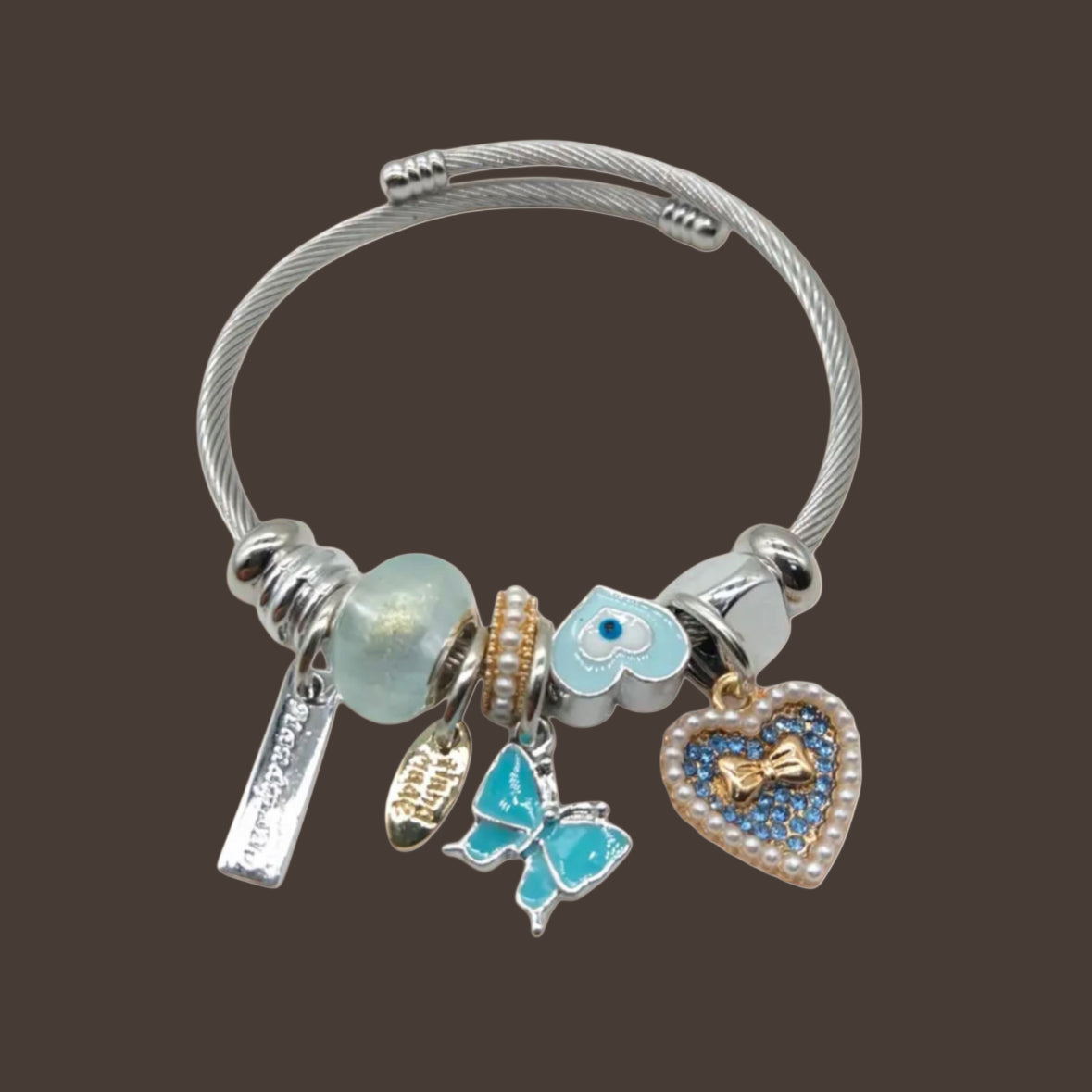 blue Butterfly Armband