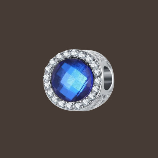 Blue Gem Anhänger-Charm