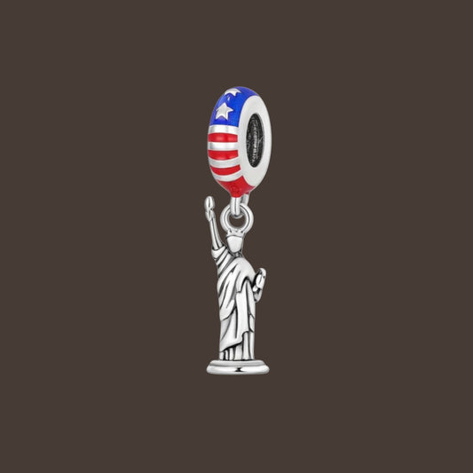 USA Anhänger-Charm Sterlingsilber 925